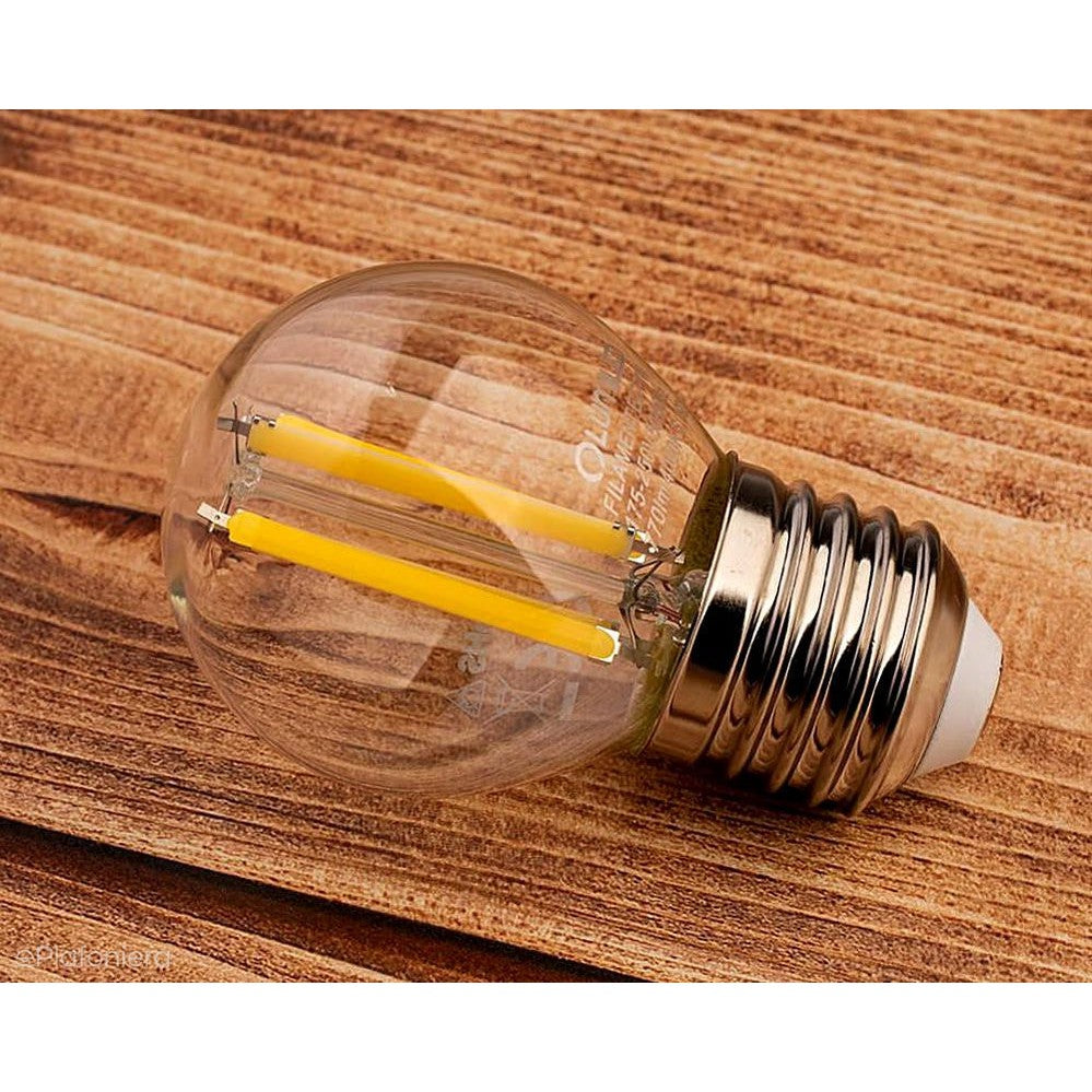 Żarówka LED E27 Filament (kulka 7W=60W) (770lm, 4000K/3000K) Lumiled/LEDZARMI320
