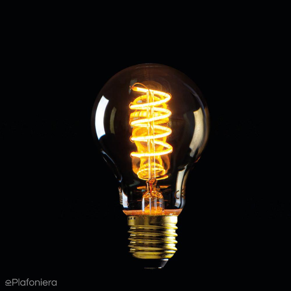 Żarówka LED E27 Filament spirala (A60, 5W = 23W) (230lm, 1800K) Kanlux/KANXLED0205