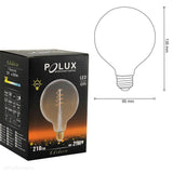 Żarówka LED E27 Filament spirala (G95, 4W = 21W) (210lm, 2200K) Polux/SANLD0232B