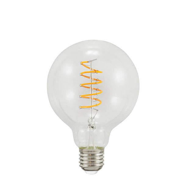 Żarówka LED E27 Filament spirala (G95, 4W = 21W) (210lm, 2200K) Polux/SANLD0232B