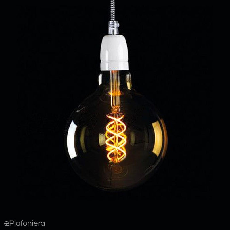 Żarówka LED E27 Filament spirala (G95, 5W = 28W) (290lm, 1800K) Kanlux/KANXLED0220