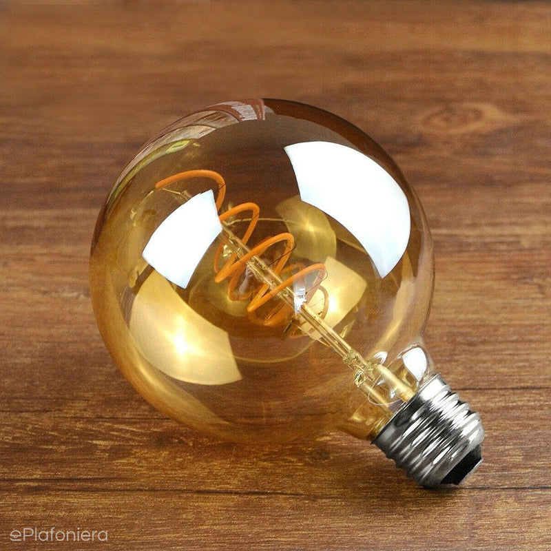 Żarówka LED E27 Filament spirala (Globe G125, 5W = 25W) (250lm, 2000K) Osram/OSRVINT1410