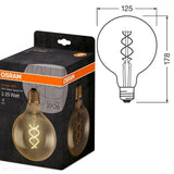 Żarówka LED E27 Filament spirala (Globe G125, 5W = 25W) (250lm, 2000K) Osram/OSRVINT1410