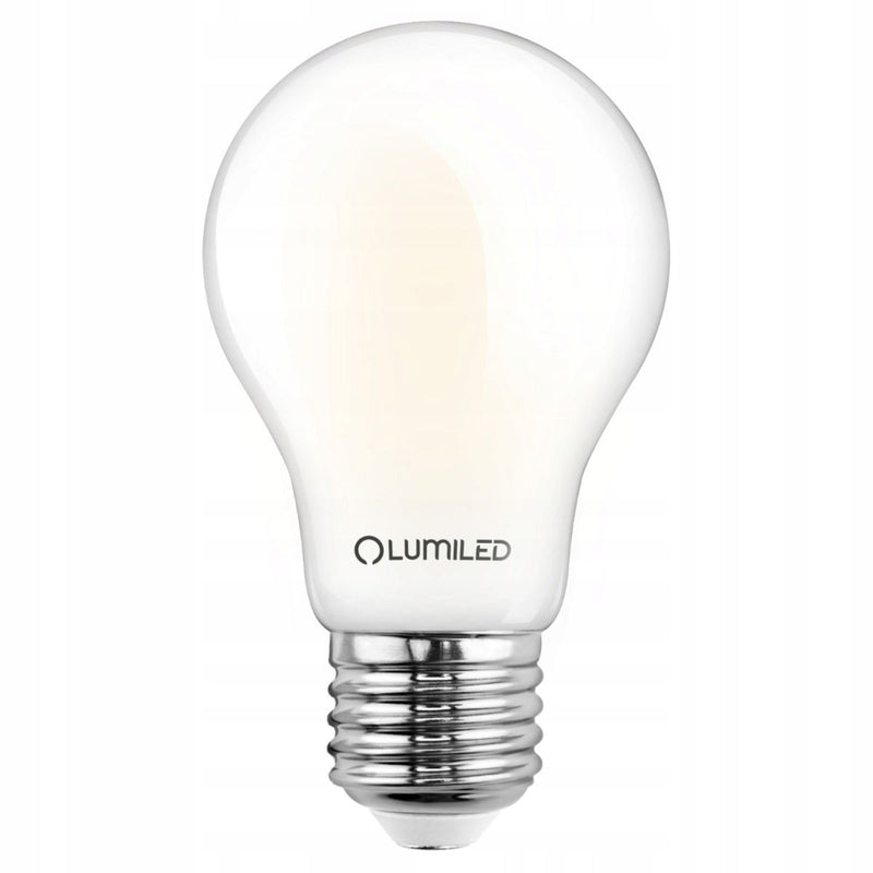 Żarówka LED E27 mleczna Filament (A60, 8W = 75W) (1055lm 4000K) Lumiled