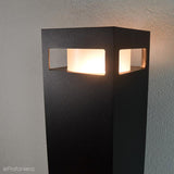 Zewnętrzna lampa ogrodowa stojąca - słupek 30/50/75cm (10x10cm, 1xE27) Radex (Volux)