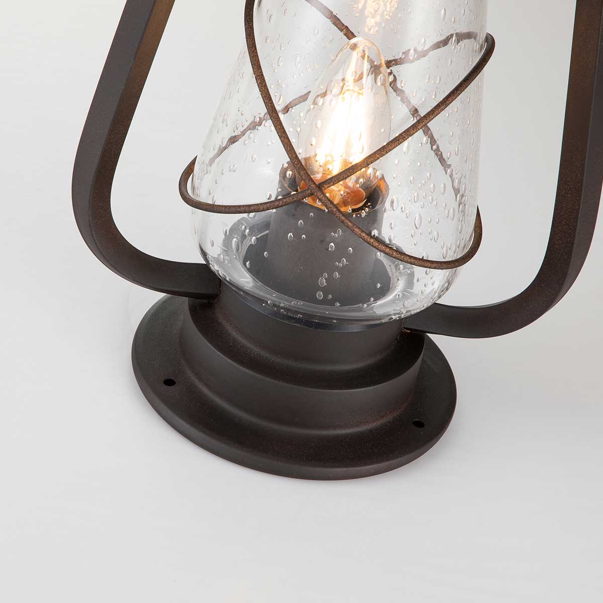 Zewnętrzna latarnia, metalowa lampa stojąca, 1xE14 Elstead (Miners)