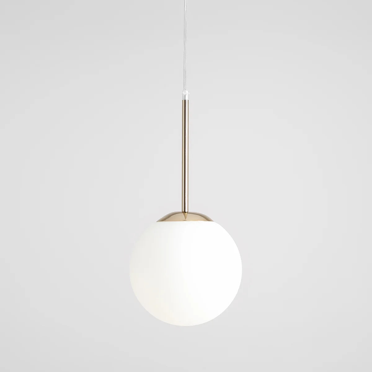 Złota lampa wisząca kula, Bosso Mini 20 Gold - Aldex (20cm, E27) 1087XS30