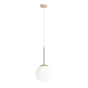 Złota lampa wisząca kula, Bosso Mini 20 Gold - Aldex (20cm, E27) 1087XS30