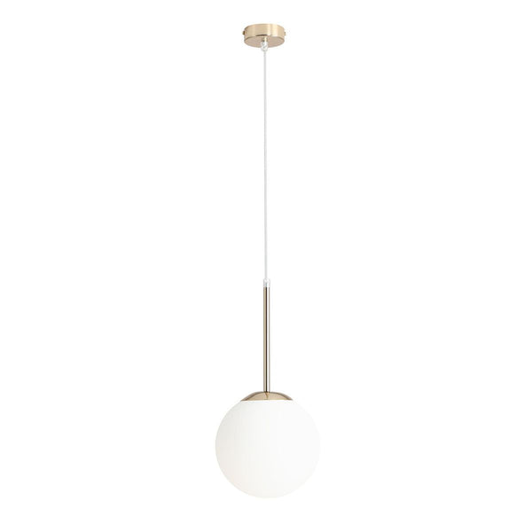 Złota lampa wisząca kula, Bosso Mini 20 Gold - Aldex (20cm, E27) 1087XS30