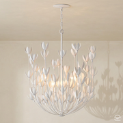 Żyrandol Flora - 6 źródeł światła - Tynk strukturalny, Hinkley