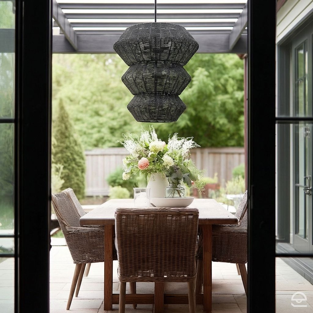 Żyrandol Luca - 10 źródeł światła - Czarny, Hinkley