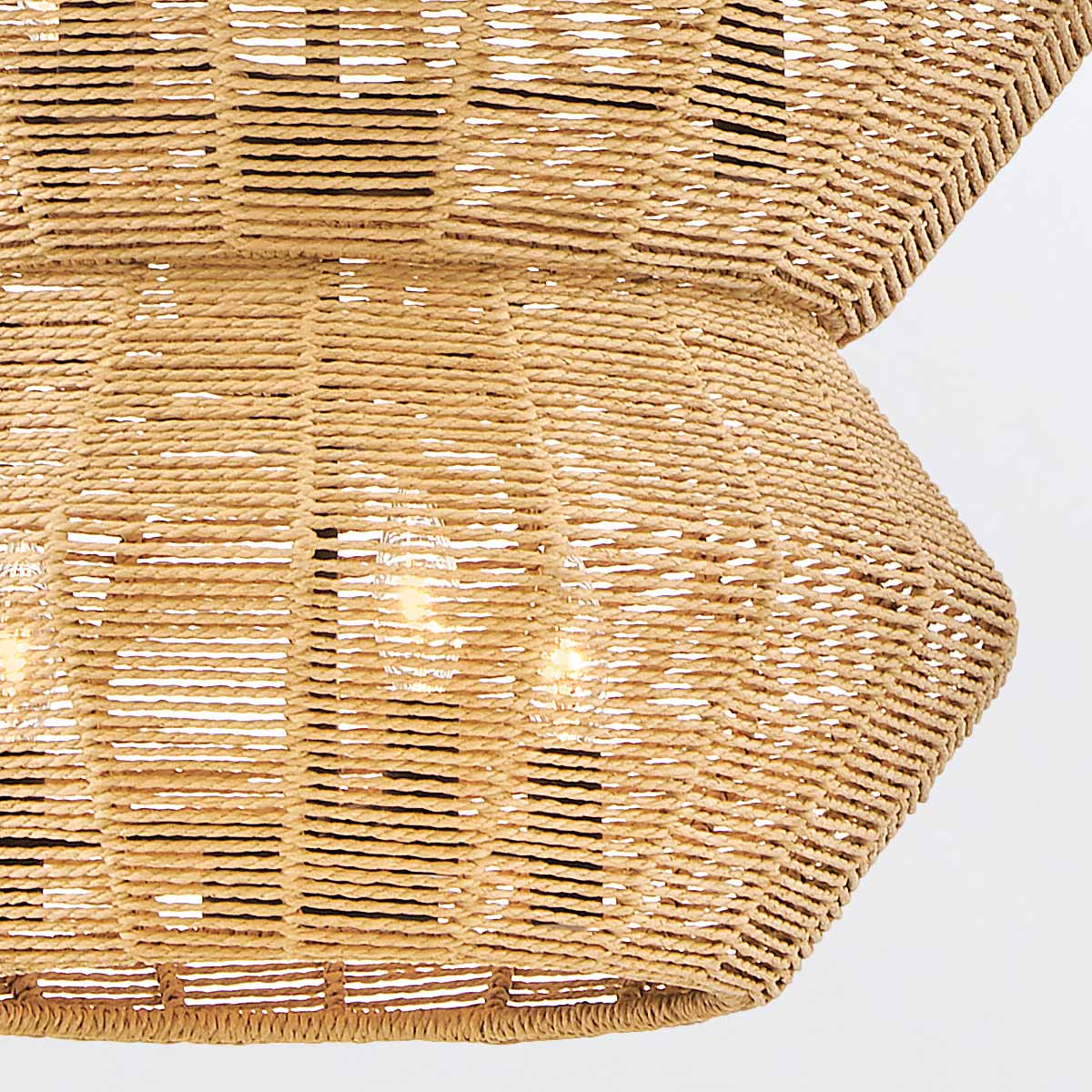 Żyrandol Luca - 10 źródeł światła - Czarny, karmelowy beż, Hinkley - ePlafoniera.pl