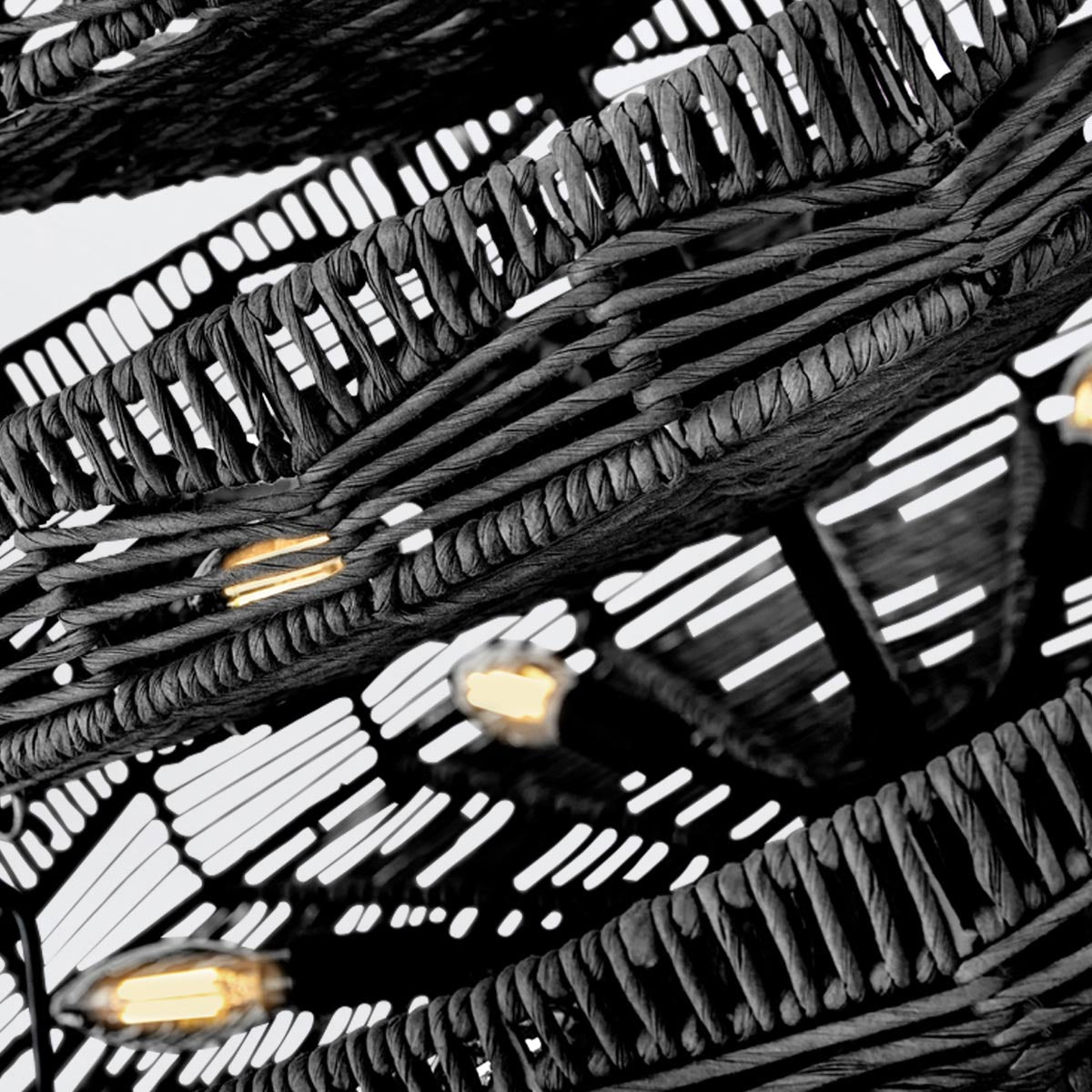 Żyrandol Ophelia - 13 źródeł światła - Czarny, Hinkley - ePlafoniera.pl