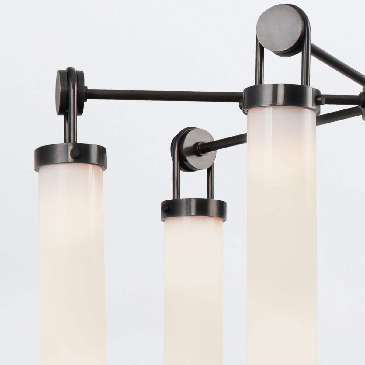 Żyrandol Wynwood - 6 źródeł światła - Miejski brąz, Alora - ePlafoniera.pl