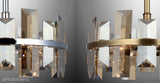 Luksusowy , kryształowy żyrandol - lampa wisząca chrom 10xE14, Lucea 1420-51-10 KANSAS