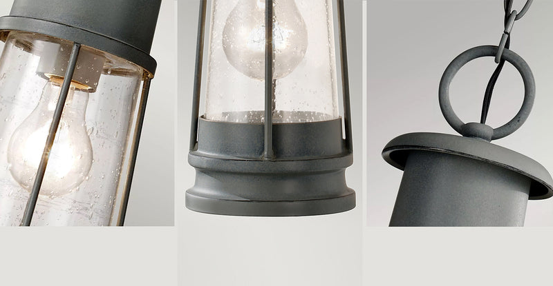 Loftowa lampa wisząca / latarnia Chelsea Harbor - Feiss, 1xE27