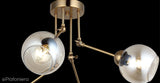 Lampa sufitowa poczwórna, regulowana (4 klosze) do salonu sypialni, Lucea 1528-52-04 PORE