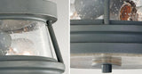 Lampa sufitowa metalowa loftowa - latarnia w starym stylu 2xE27, Feiss (Chelsea Harbor)