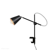 Czarna lampa z uchwytem - industrialna - loftowa, biurkowa 1xE27, Aldex (Arte) 1008B1/U - ePlafoniera