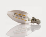 Żarówka dymiona, LED E14 Filament (świeczka 2,5W=16W) (150lm, 4000K) WOJLED1105