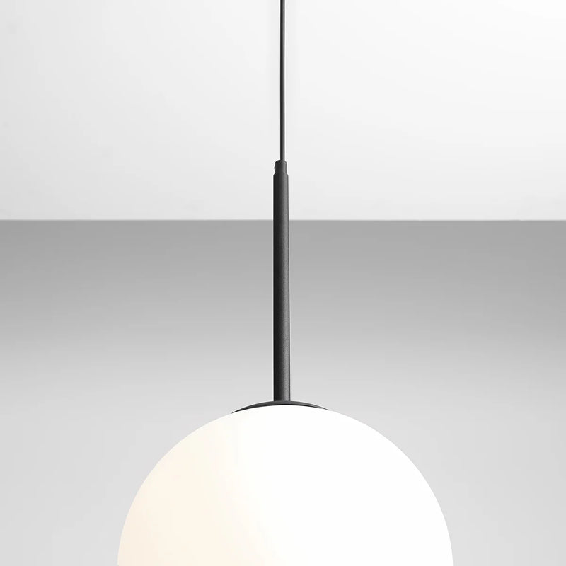 Lampa wisząca kula Bosso Medium 30 Black - Aldex (E27) 1087G1