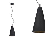 Betonowa lampa - wisząca nowoczesna industrialna, do salonu kuchni (19cm 1xE27) (Kobe 2) Loftlight