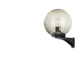 Lampa ścienna kinkiet (kula biała/dymiona, 20/25/30cm) ogrodowa zewnętrzna (1x E27) SU-MA (kule K)