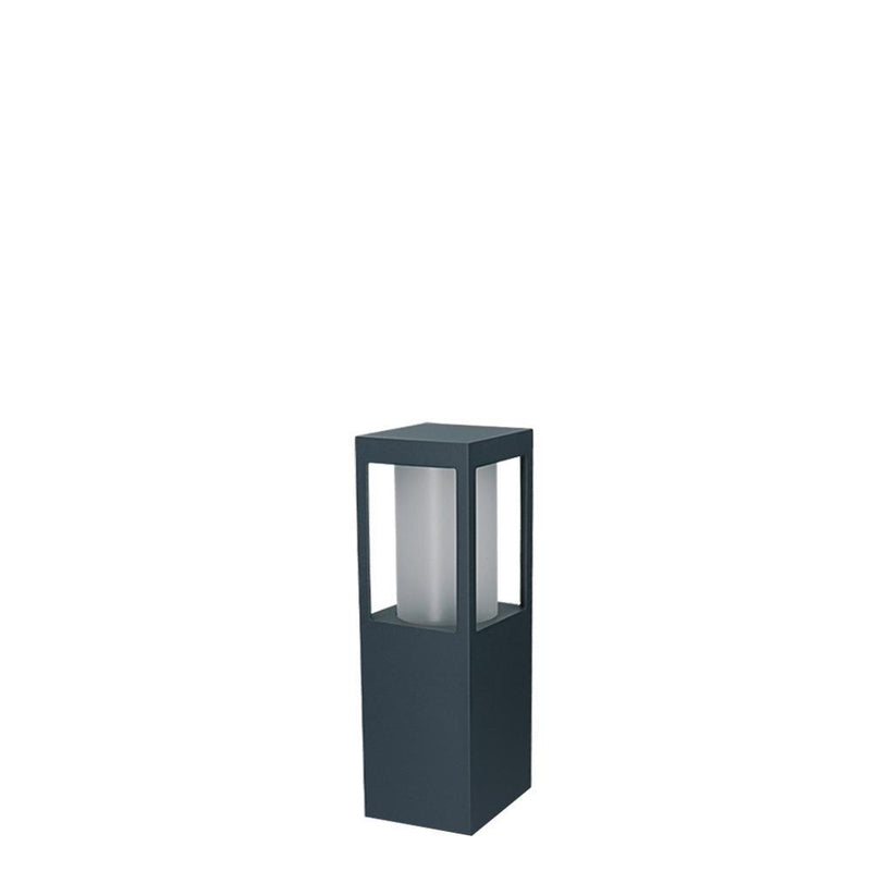 Zewnętrzna lampa ogrodowa stojąca - słupek 30/55/75cm (10x10cm, 1xE27) Radex (Squer)