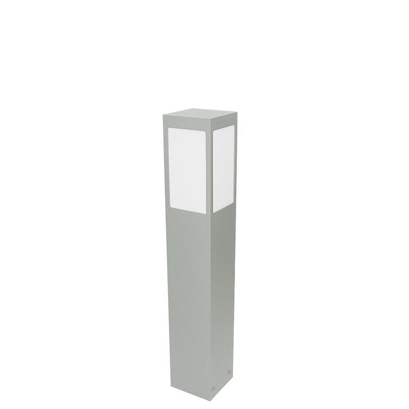 Zewnętrzna lampa ogrodowa stojąca - słupek 25/50/75cm (8x8cm, 1xE27) Radex (Arkad 3)
