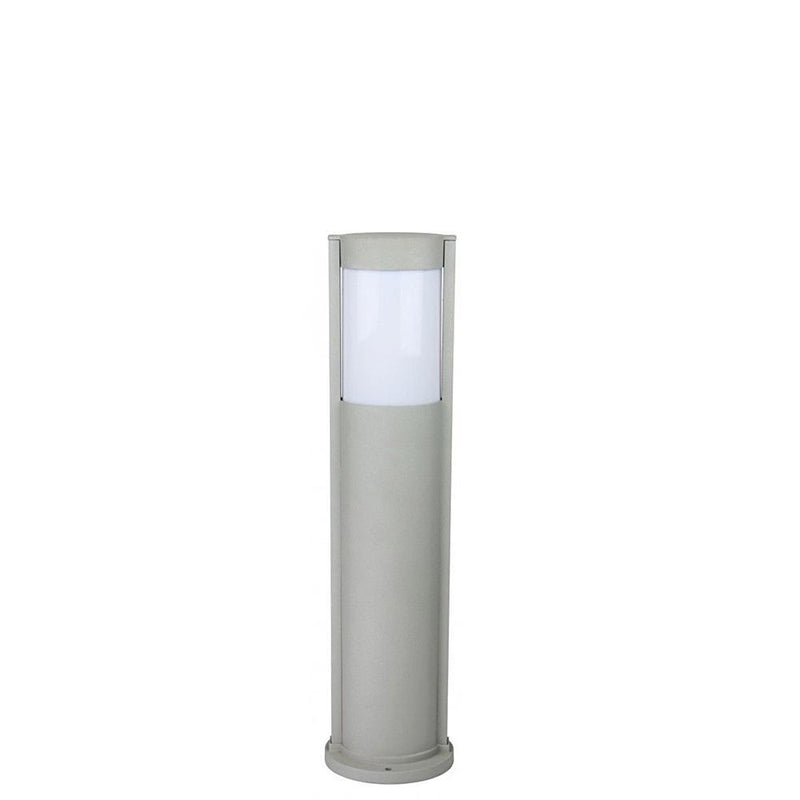 Stojący słupek 65/92cm - lampa ogrodowa zewnętrzna (czarna/szara) (1x E27) SU-MA (Elis)