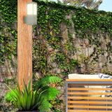 Zewnętrzna lampa ogrodowa ścienna - kinkiet (10x10cm, 1xE27) Radex (Arkad 3K XL)