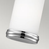 Szkło - polerowany chrom, lampa wisząca 74cm, do łazienki (G9 1x4W) Feiss (Payne)