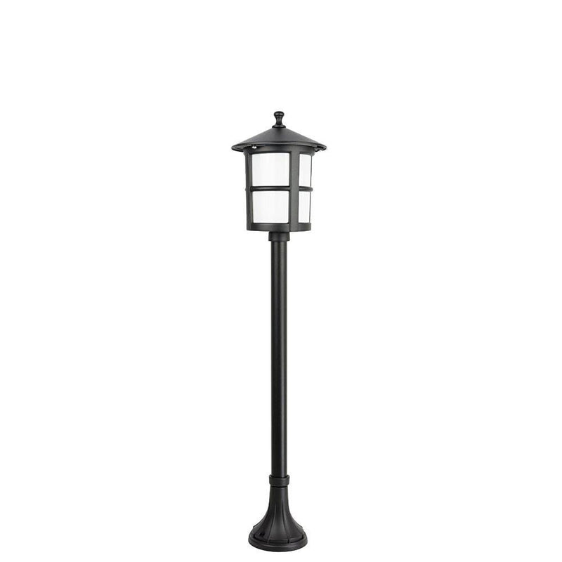 Ogrodowa latarnia, czarna zewnętrzna lampa stojąca (71/101/151cm, 1x E27) SU-MA (Cordoba)