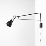 Regulowana lampa ścienna - czarny kinkiet 90cm (1xE27) Aldex (soho) 1002C1/D