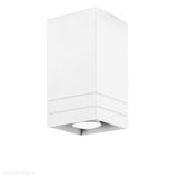 Biała lampa sufitowa, tuba - SPOT, do salonu, kuchni (1x GU10) Lampex (Neron) 753/A BIA - ePlafoniera