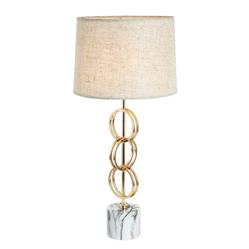 Lampa stołowa glamour do salonu sypialni (złota, 65cm) Lucea 80366-02-TB1-SW BALLAS