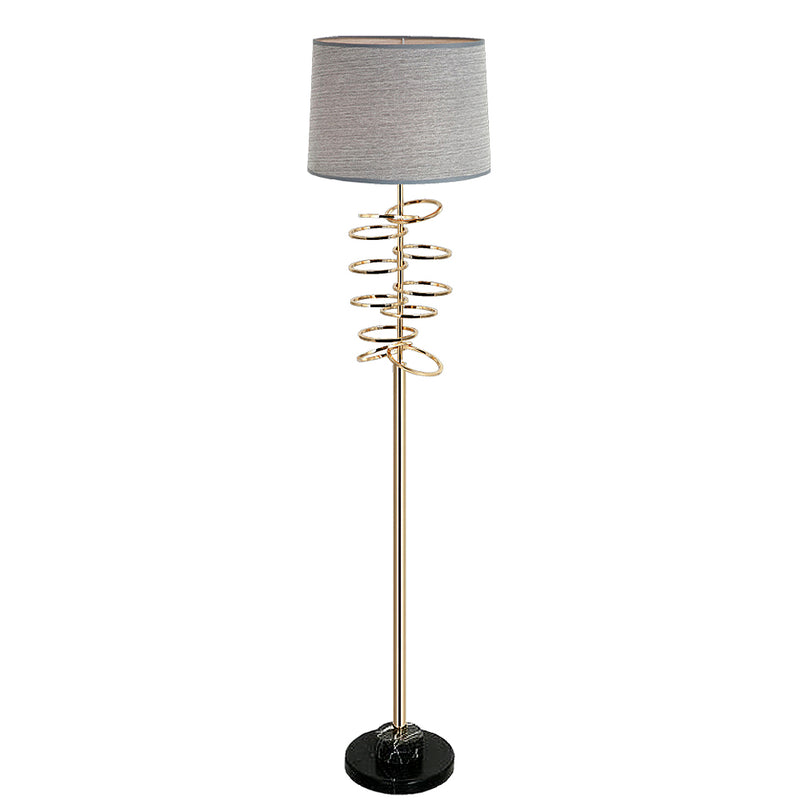 Lampa podłogowa glamour do salonu sypialni (złota, 168cm) Lucea 80367-03-FL1-GW TUNA