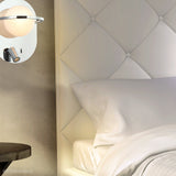 Lampa ścienna chrom -kinkiet do hotelu sypialni, Lucea 80388-01-W01-CR NETUS
