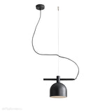 Czarna lampa wisząca industrialna, vintage do salonu (1xE27) Aldex (beryl) 976G1 - ePlafoniera