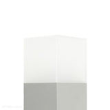 Kinkiet - lampa ogrodowa ścienna zewnętrzna (grafit/czarny/szary) (22cm 1x E27) SU-MA (cube max)