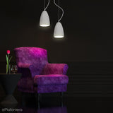Betonowa lampa wisząca - nowoczesna industrialna, do salonu (1xE27) (Febe 15) Loftlight