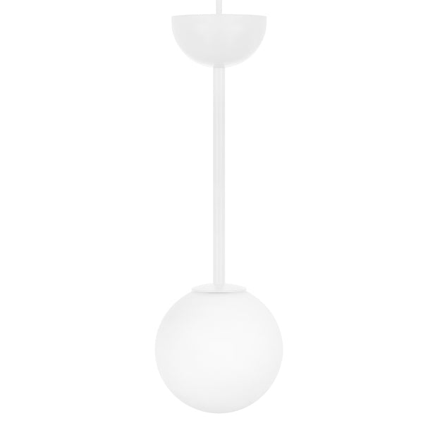 Stylowa biała lampa wisząca do kuchni i salonu - Gladio, Ummo
