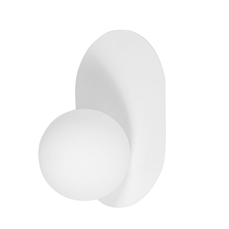 Biały kinkiet Hanea - nowoczesna lampa do pokoju, Ummo