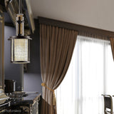 Lampa wisząca 15cm, metalowa siatka - kute żelazo, do salonu kuchni sypialni (1xE27) Kichler (Ahrendale)