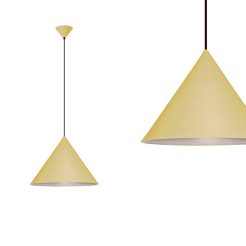 Metalowa lampa wisząca - do salonu sypialni kuchni (30/45/60cm 1xE27) (Konko) Loftlight