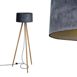 Betonowa nowoczesna industrialna lampa stojąca - podłogowa do salonu (1xE27) (Malta Floor) Loftlight