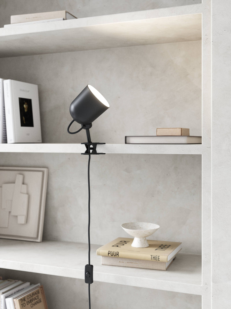 Angle | Clamp Lamp | Black, Design For The People - ePlafoniera