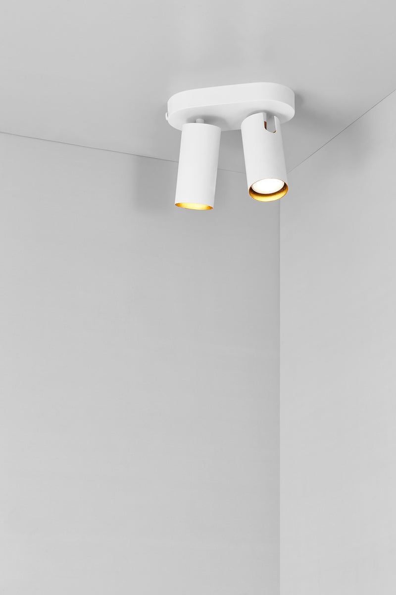 Mimi 2-Spot | Ceiling Light | White, Design For The People - ePlafoniera.pl