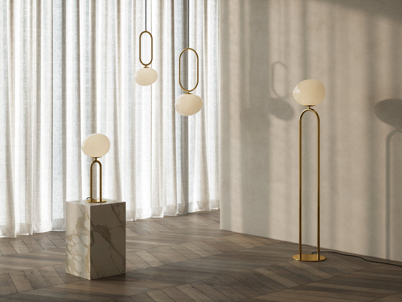 Shapes | Table Lamp | Brass, Design For The People - ePlafoniera