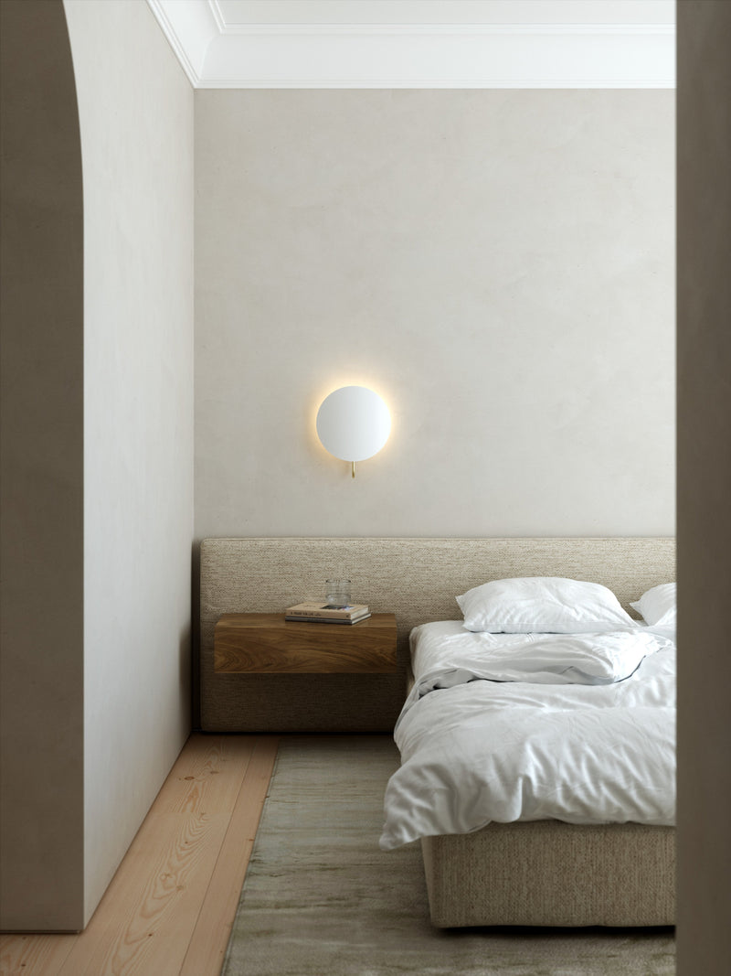 Spargo | Wall light | White/Brass, Design For The People - ePlafoniera